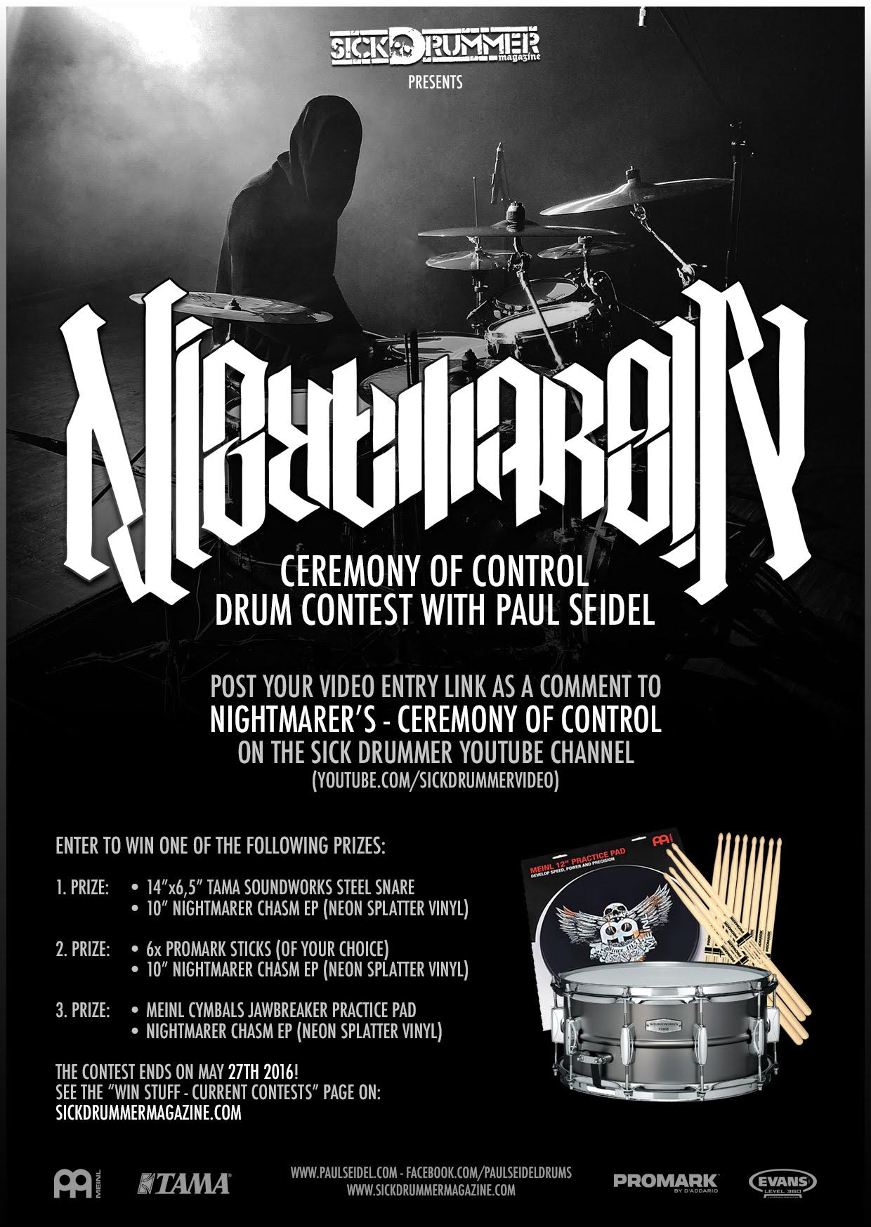DRUM VIDEO ⇥ NEW PLAY-THROUGH CONTEST