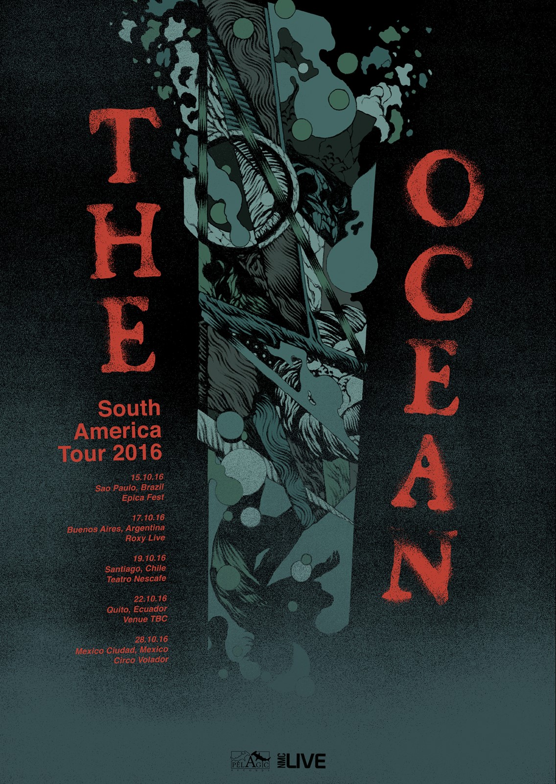 THE OCEAN ⇥ SOUTH AMERICA